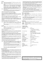 Preview for 2 page of Renkforce 1013325 Operating Instructions Manual