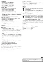 Preview for 4 page of Renkforce 1052378 Operating Instructions Manual