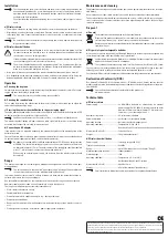 Preview for 4 page of Renkforce 1052395 Operating Instructions Manual