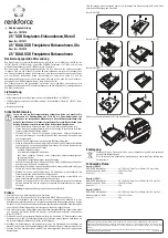 Предварительный просмотр 1 страницы Renkforce 1077816 Operating Instructions