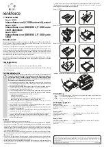 Предварительный просмотр 4 страницы Renkforce 1077816 Operating Instructions