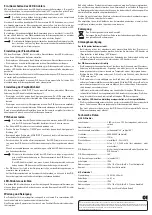 Preview for 2 page of Renkforce 1170824 Operating Instructions Manual