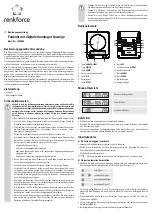 Renkforce 1208066 Operating Instructions Manual preview