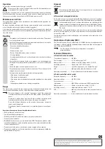 Preview for 4 page of Renkforce 1208455 Operating Instructions Manual