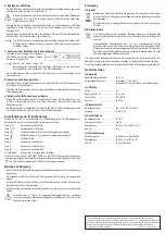 Preview for 2 page of Renkforce 1227385 Operating Instructions Manual