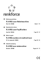 Preview for 1 page of Renkforce 1233686 Operating Instructions Manual