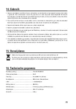 Preview for 73 page of Renkforce 1233689 Operating Instructions Manual