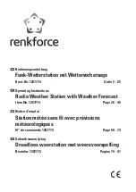 Renkforce 1267774 Operating Instructions Manual preview