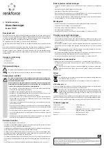 Preview for 4 page of Renkforce 1270197 Operating Instructions