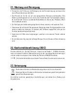 Предварительный просмотр 28 страницы Renkforce 1272033 Operating Instructions Manual