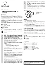 Preview for 2 page of Renkforce 1272754 Operating Instructions