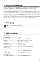 Preview for 21 page of Renkforce 1275881 Operating Instructions Manual