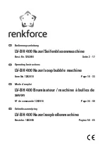 Preview for 1 page of Renkforce 1282018 Operating Instructions Manual