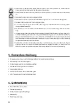 Preview for 6 page of Renkforce 1282018 Operating Instructions Manual