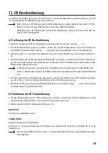 Preview for 19 page of Renkforce 1284227 Operating Instructions Manual