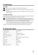 Preview for 23 page of Renkforce 1284227 Operating Instructions Manual