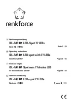 Renkforce 1284507 Operating Instructions Manual preview