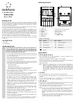 Preview for 7 page of Renkforce 1295710 Operating Instructions Manual