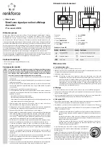 Preview for 5 page of Renkforce 1295730 Operating Instructions Manual