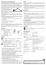 Preview for 2 page of Renkforce 1296308 Operating Instructions Manual