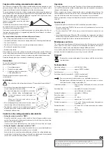 Preview for 4 page of Renkforce 1296308 Operating Instructions Manual