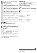 Preview for 4 page of Renkforce 1296309 Operating Instructions Manual