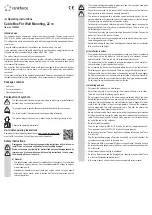 Предварительный просмотр 3 страницы Renkforce 1300042 Operating Instructions Manual