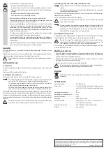 Предварительный просмотр 4 страницы Renkforce 1300042 Operating Instructions Manual