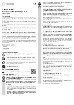 Preview for 5 page of Renkforce 1300042 Operating Instructions Manual