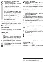 Предварительный просмотр 6 страницы Renkforce 1300042 Operating Instructions Manual