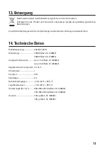 Preview for 13 page of Renkforce 1300622 Operating Instructions Manual