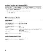 Preview for 60 page of Renkforce 1312695 Operating Instructions Manual