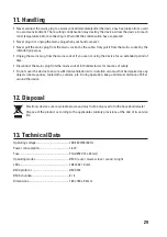 Preview for 29 page of Renkforce 1312725 Operating Instructions Manual