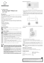 Preview for 4 page of Renkforce 1340795 Operating Instructions