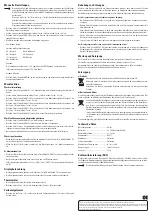 Preview for 2 page of Renkforce 1341235 Operating Instructions Manual