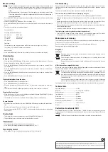 Preview for 4 page of Renkforce 1341235 Operating Instructions Manual