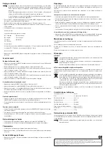 Preview for 6 page of Renkforce 1341235 Operating Instructions Manual