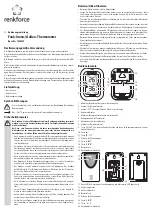 Renkforce 1342394 Operating Instructions Manual preview