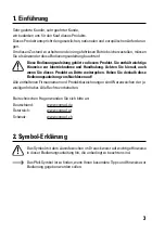 Preview for 3 page of Renkforce 1359881 Operating Instructions Manual