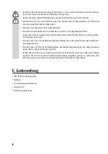 Preview for 6 page of Renkforce 1362045 Operating Instructions Manual