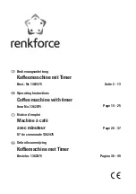 Preview for 1 page of Renkforce 1362475 Operating Instructions Manual