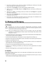 Preview for 12 page of Renkforce 1362475 Operating Instructions Manual