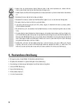 Предварительный просмотр 6 страницы Renkforce 1362731 Operating Instructions Manual