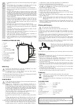 Preview for 2 page of Renkforce 1374125 Operating Instructions Manual