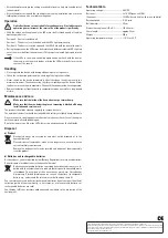 Preview for 4 page of Renkforce 1374782 Operating Instructions Manual