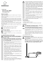 Preview for 5 page of Renkforce 1377962 Operating Instructions Manual