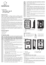 Предварительный просмотр 5 страницы Renkforce 1380331 Operating Instructions Manual