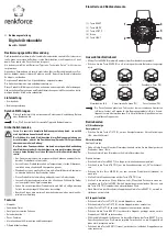 Renkforce 1383427 Operating Instructions Manual preview