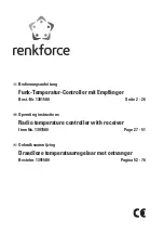 Preview for 1 page of Renkforce 1391580 Operating Instructions Manual