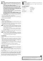 Preview for 8 page of Renkforce 1399993 Operating Instructions Manual